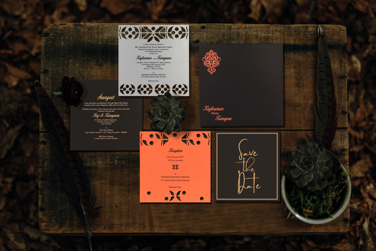 Luxury Designer Wedding Invitations | IndianWeddingCards